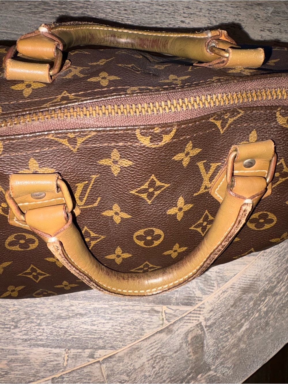 Authentic vintage Louis Vuitton Speedy 30 French Company Bag. - Picture 13 of 16